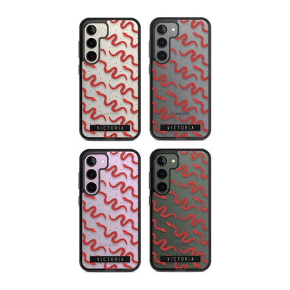 Personalised Red Snake Pattern
