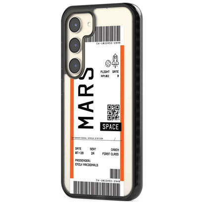 Personalised Mars Travel Ticket