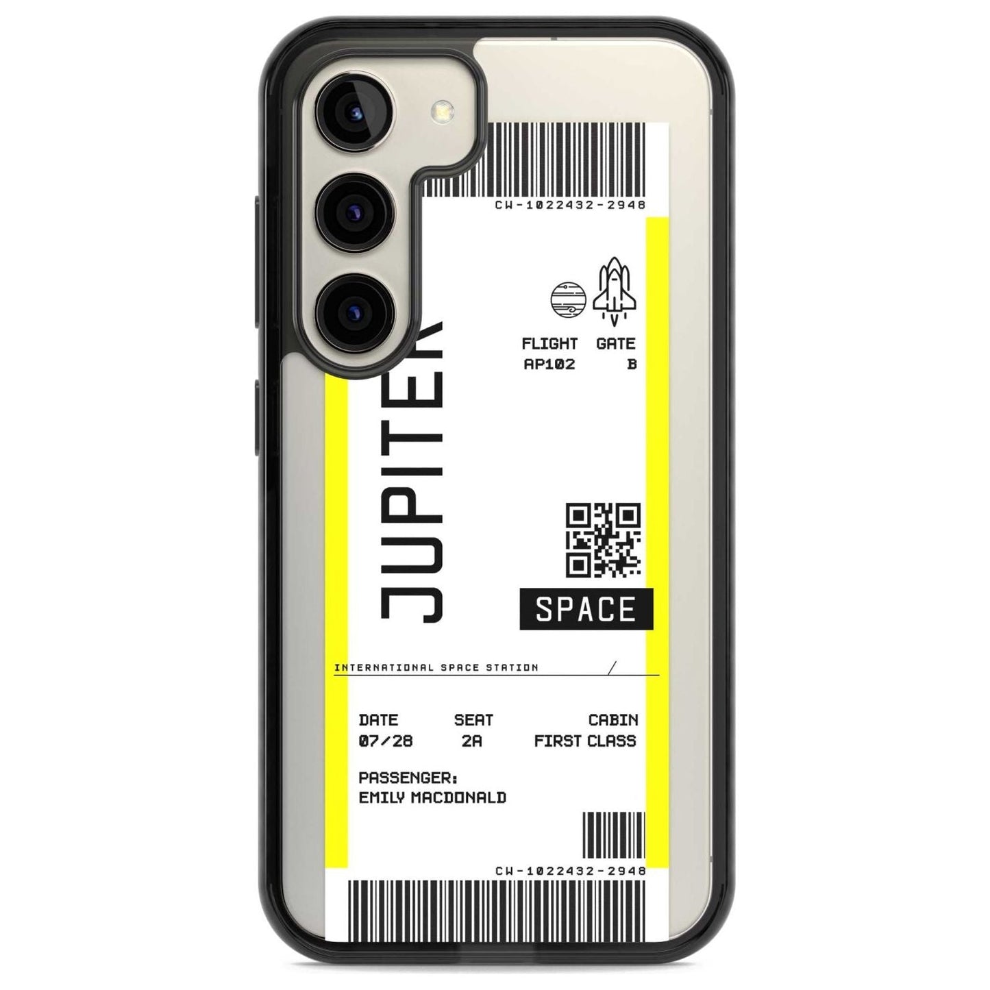 Personalised Jupiter Travel Ticket