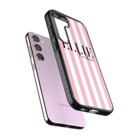 Personalised Pink Stripes