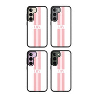 Personalised Minimal Pink Stripe