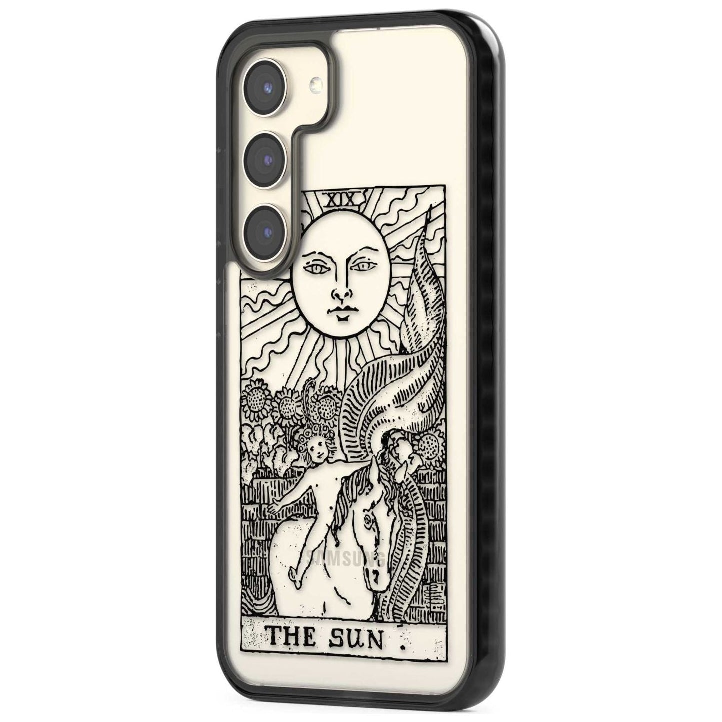 Personalised The Sun Tarot Card (Clear)