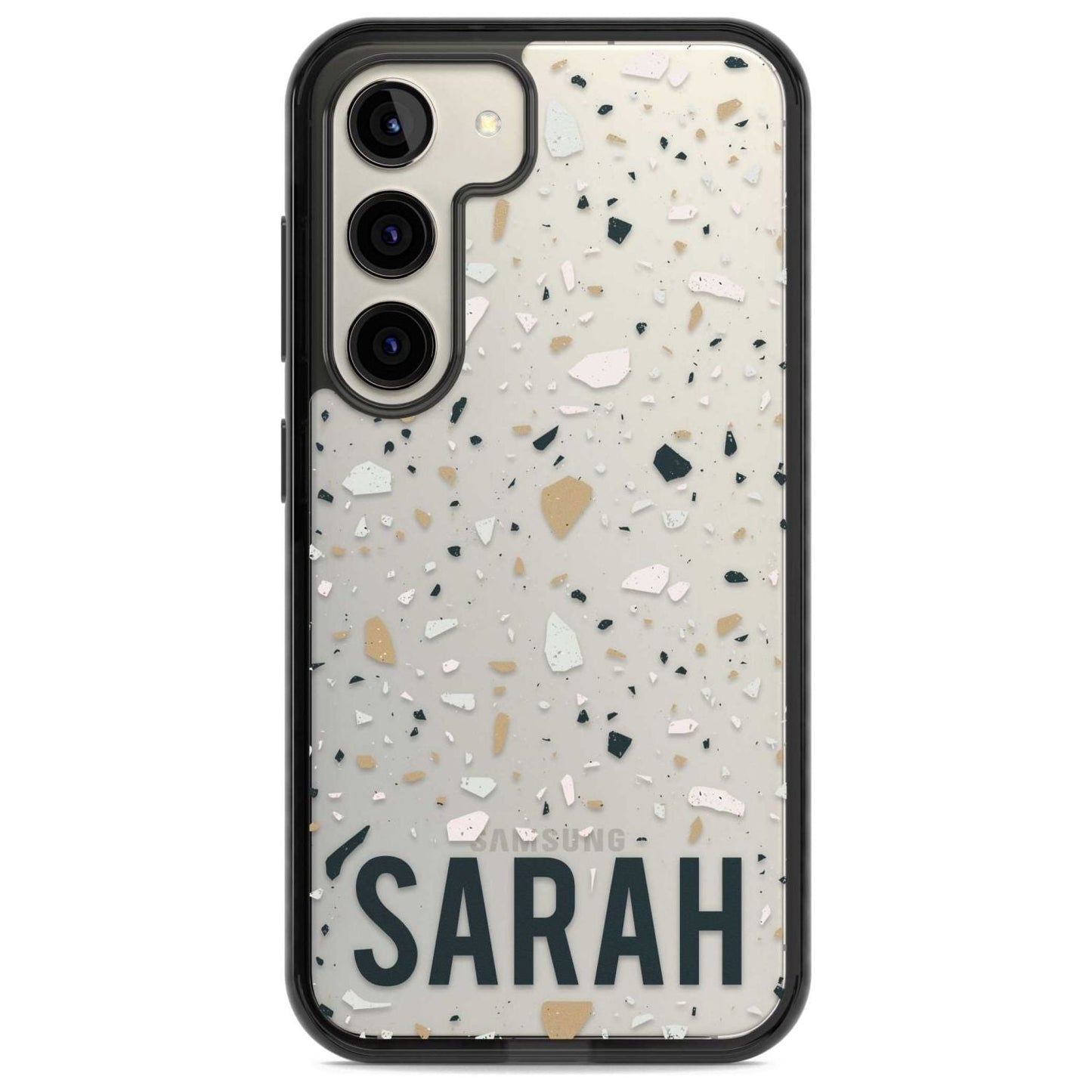 Personalised Terrazzo Blue, Pink, Brown