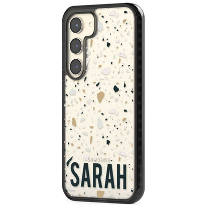 Personalised Terrazzo Blue, Pink, Brown