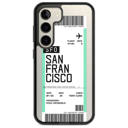 Personalised San Francisco Boarding Pass