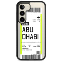 Personalised Abu Dhabi Boarding Pass