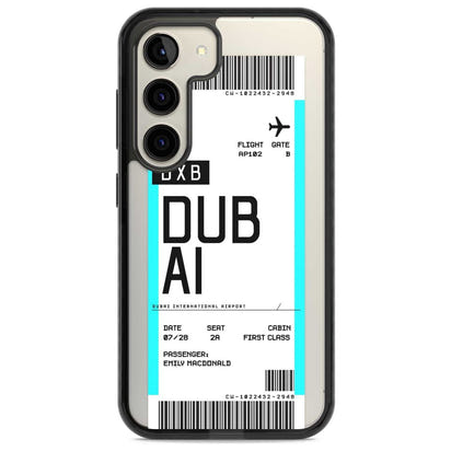 Personalised Dubai Boarding Pass