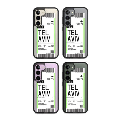 Personalisierte Bordkarte für Tel Aviv