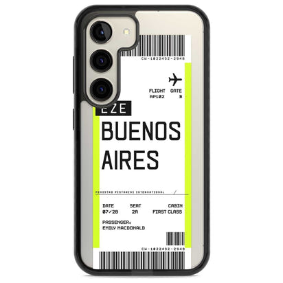 Personalised Buenos Aires Boarding Pass
