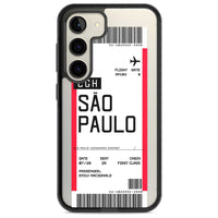 Personalisierte Bordkarte für São Paulo