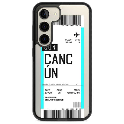 Personalised Cancún Boarding Pass