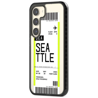 Personalised Seattle Boarding Pass