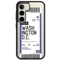 Personalised Washington D.C. Boarding Pass