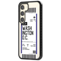 Personalised Washington D.C. Boarding Pass