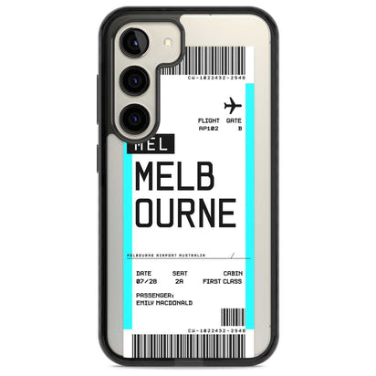 Personalised Melbourne Boarding Pass