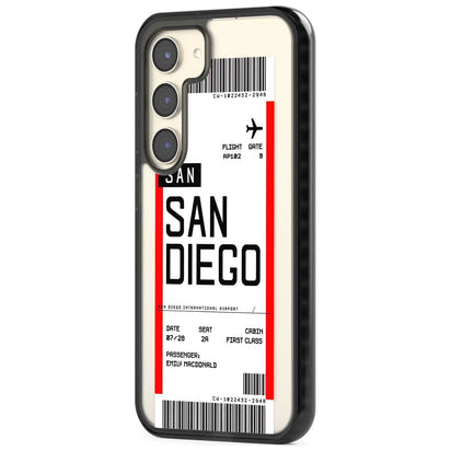 Personalised San Diego Boarding Pass