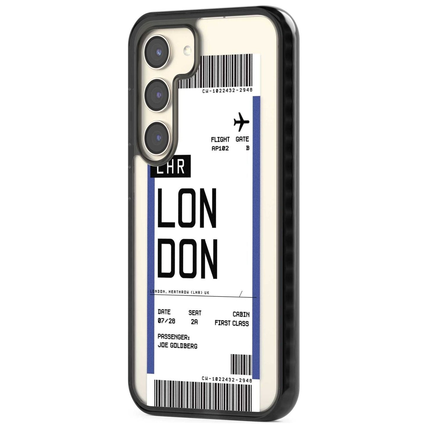 Personalised London Boarding Pass