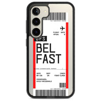 Personalised Belfast Boarding Pass