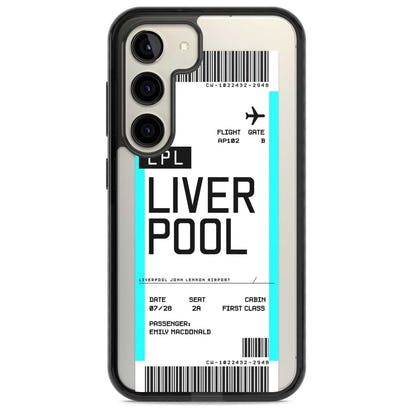 Personalised Liverpool Boarding Pass