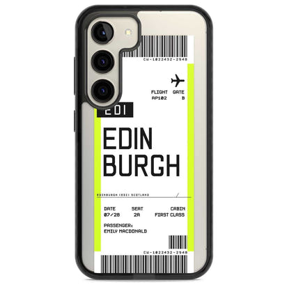 Personalised Edinburgh Boarding Pass