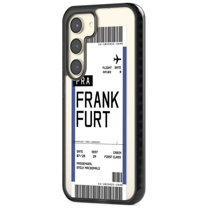 Personalised Frankfurt Boarding Pass