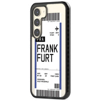 Personalised Frankfurt Boarding Pass