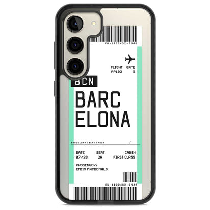 Personalised Barcelona Boarding Pass
