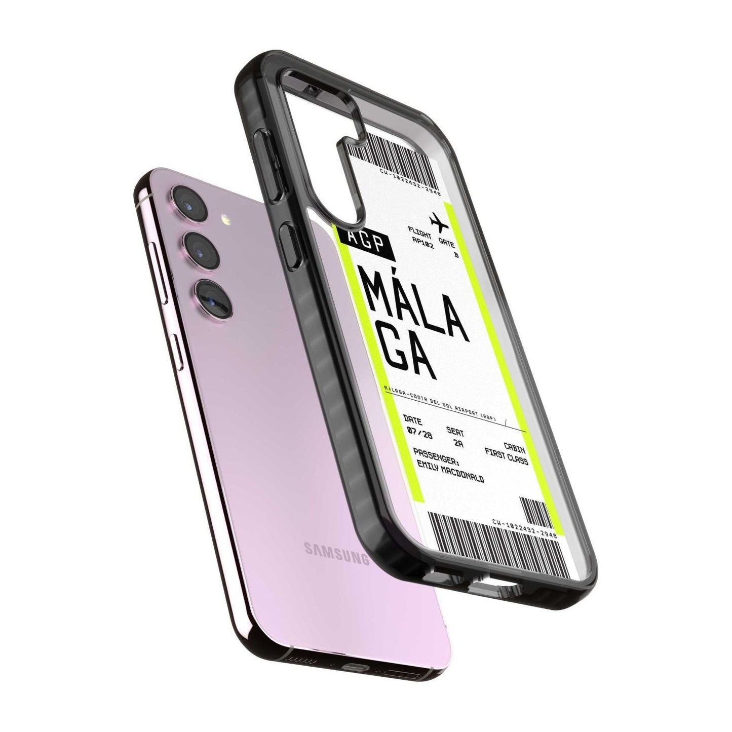 Personalised Málaga Boarding Pass