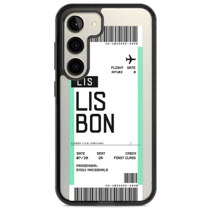Personalised Lisbon Boarding Pass
