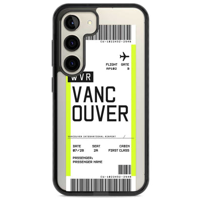 Personalised Vancouver Boarding Pass
