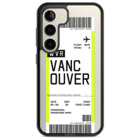 Personalised Vancouver Boarding Pass