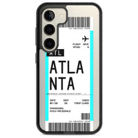Personalisierte Atlanta-Bordkarte