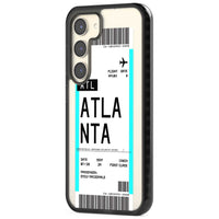 Personalisierte Atlanta-Bordkarte