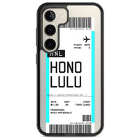 Personalised Honolulu Boarding Pass
