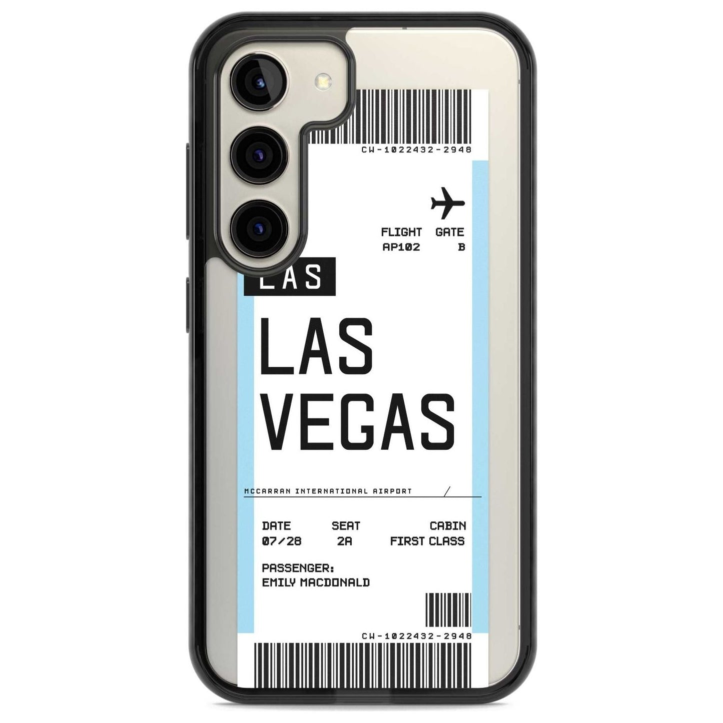 Personalised Las Vegas Boarding Pass