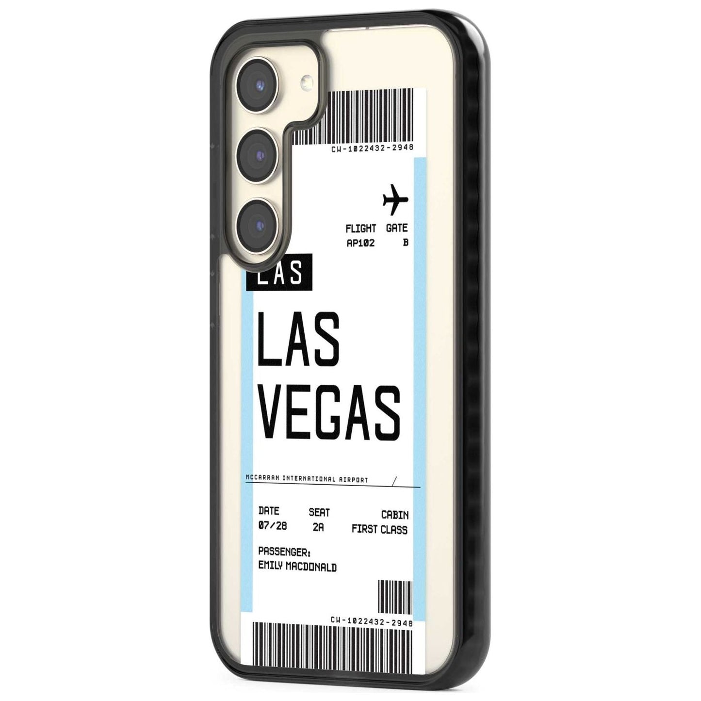 Personalised Las Vegas Boarding Pass