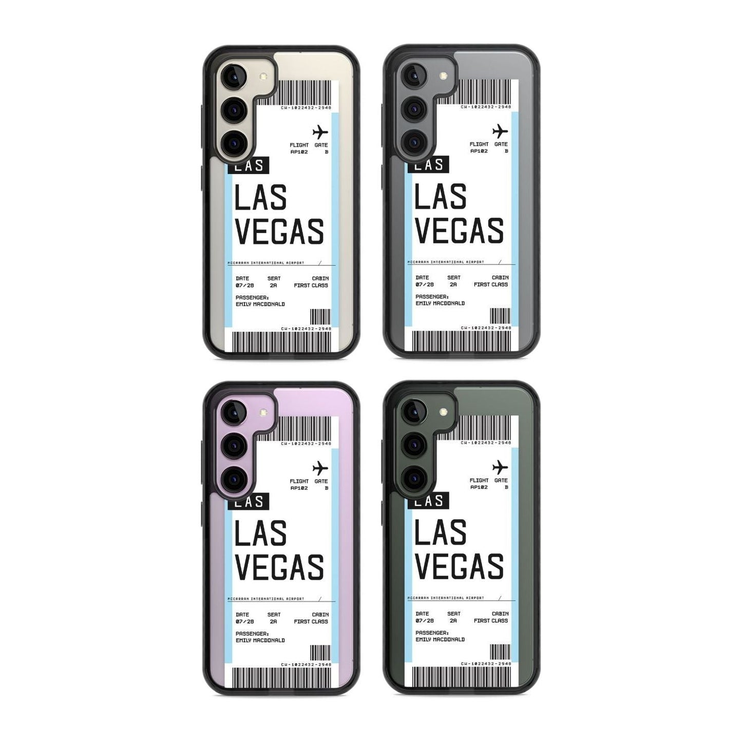 Personalised Las Vegas Boarding Pass