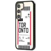 Personalised Toronto Boarding Pass