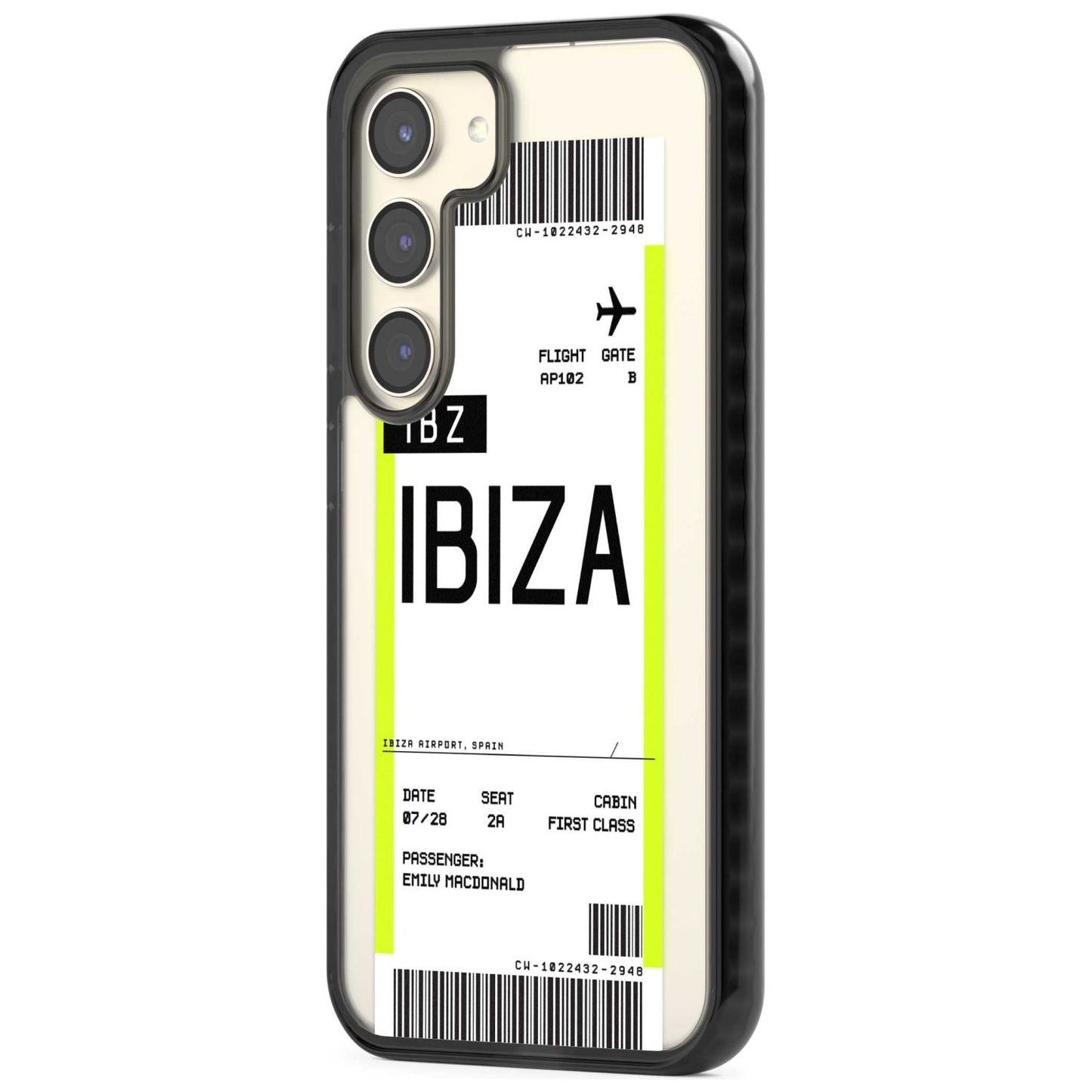 Personalised Ibiza Boarding Pass