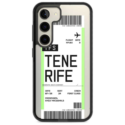 Personalised Tenerife Boarding Pass