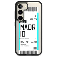 Personalised Madrid Boarding Pass