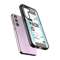 Personalised Madrid Boarding Pass