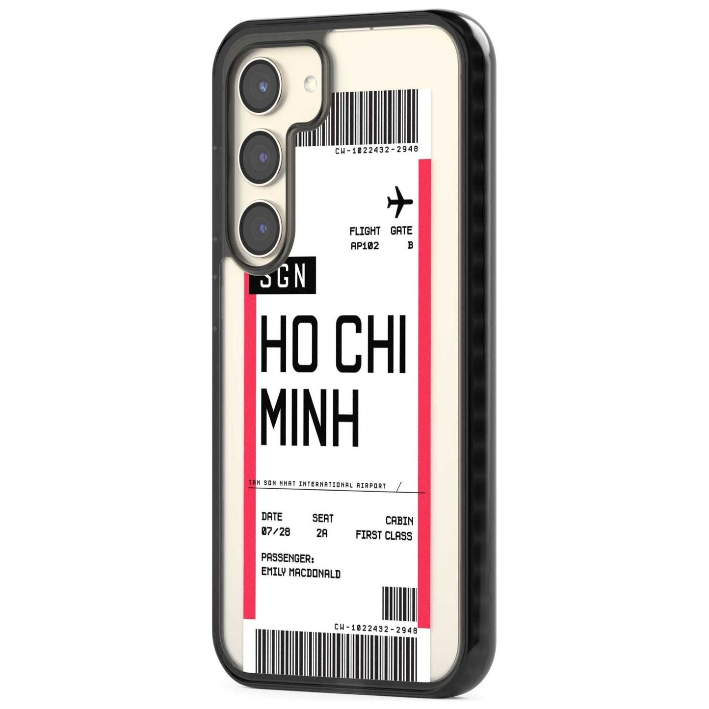 Personalised Ho Chi Minh Boarding Pass