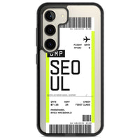 Personalised Seoul Boarding Pass