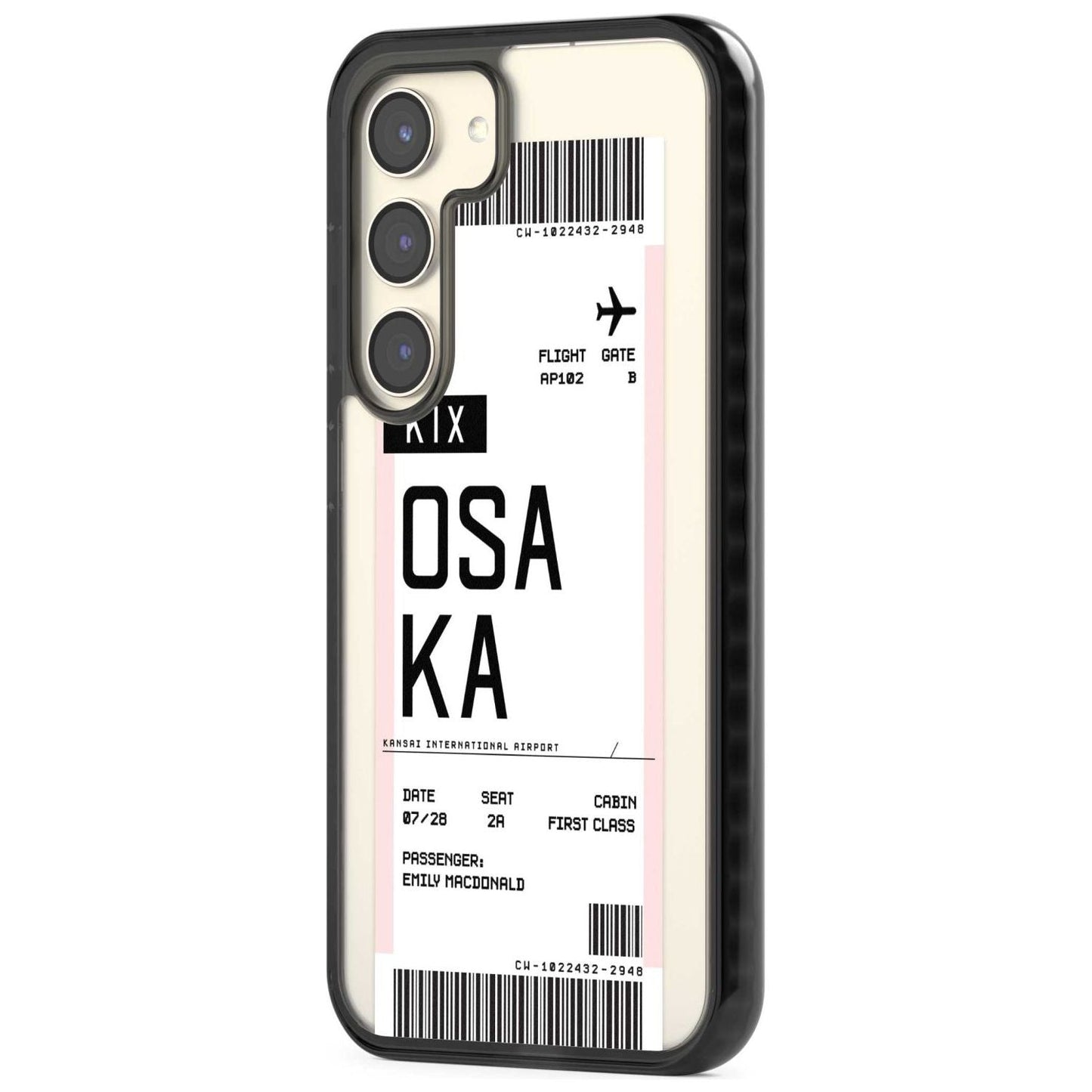 Personalised Osaka Boarding Pass