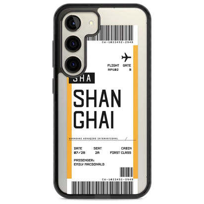 Personalised Shanghai Boarding Pass