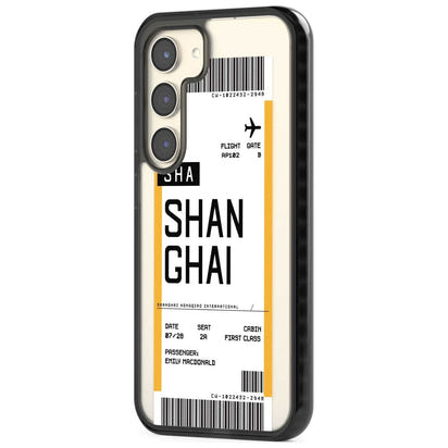Personalised Shanghai Boarding Pass