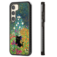 Cat in Klimt's Garden