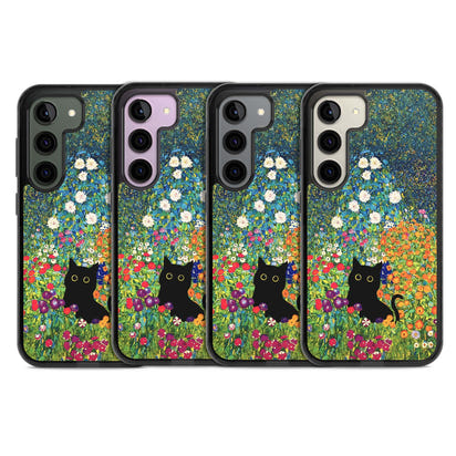 Cat in Klimt's Garden