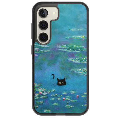 Cat in Monet's Water Lillies
